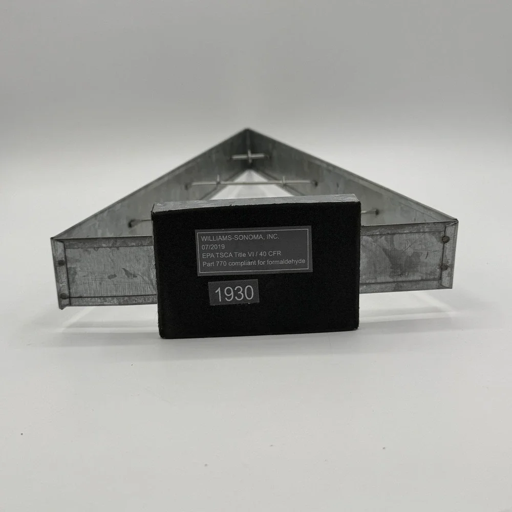 Williams Sonoma Christmas Tree Ornament Display Stand Metal 12